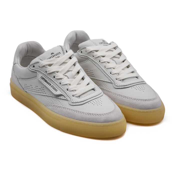Copenhagen Women's Sneakers CPH90 Leather White Retro Style