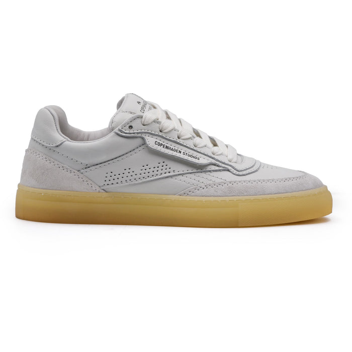 Sneakers Copenhagen Donna CPH90 Pelle Bianco Dallo Stile Rètro
