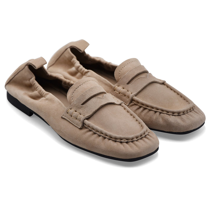 Mocassini Donna Copenhagen Studios CPH885 Morbido Camoscio Sand