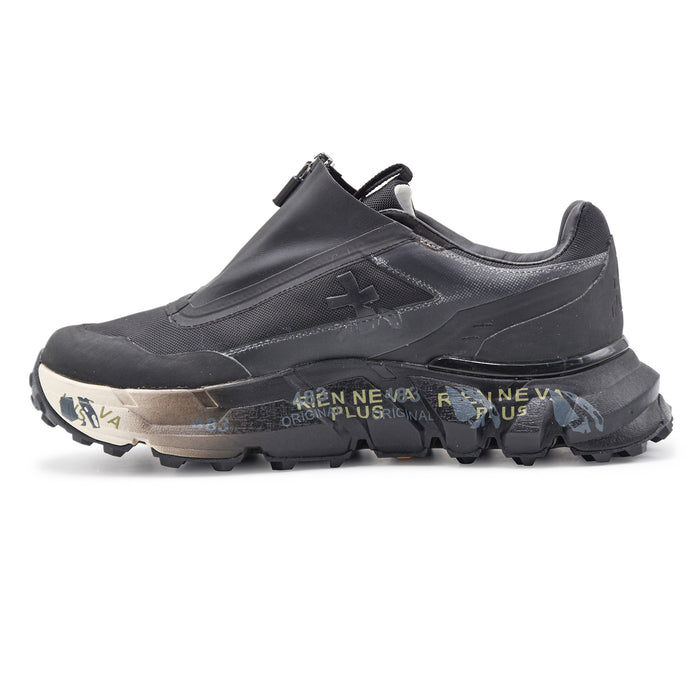 Sneakers Premiata Sciliard 448 Donna Tessuto Nero Resistente