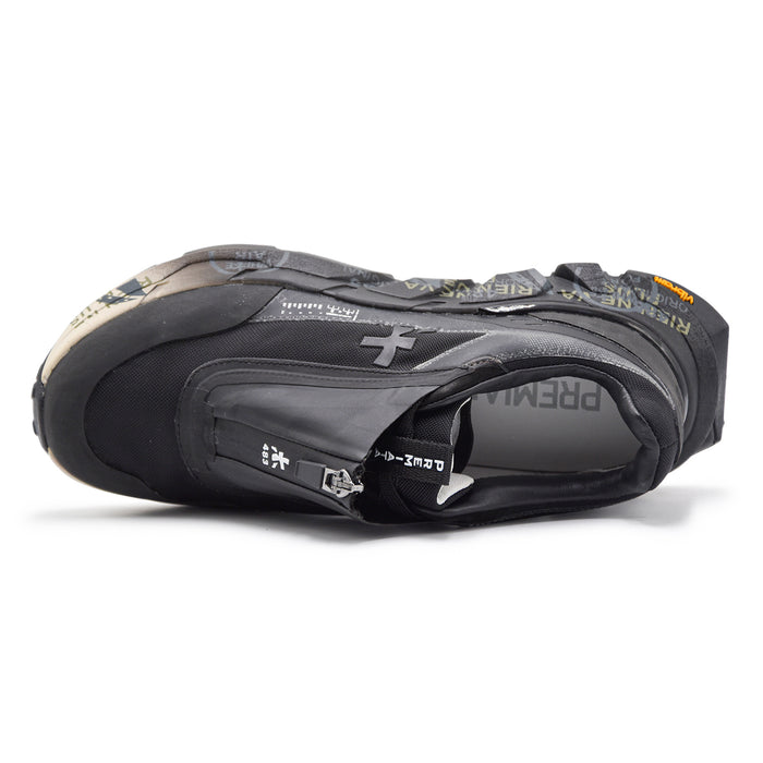 Sneakers Premiata Sciliard 448 Donna Tessuto Nero Resistente