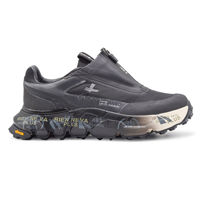 Sneakers Premiata Sciliard 448 Donna Tessuto Nero Resistente