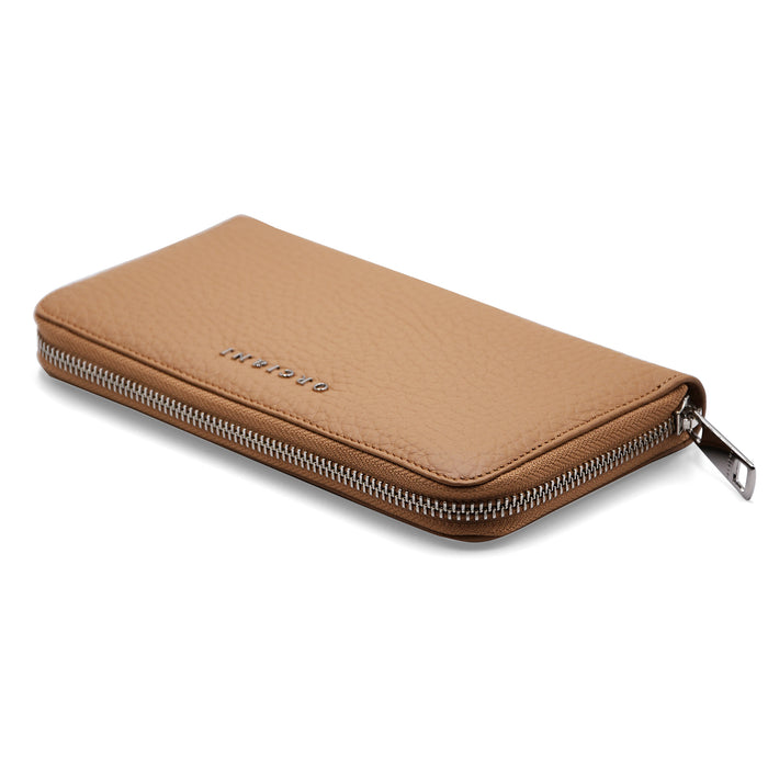 Orciani Portafoglio Chic Donna In Vera Pelle Tonalità Biscotto