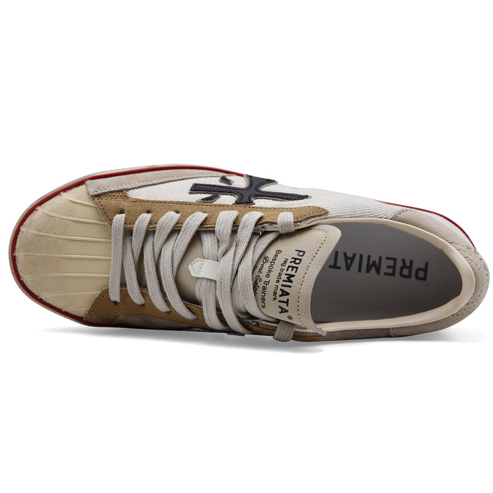 Sneakers Uomo Premiata Steven 8052 Off White Look Streetwear