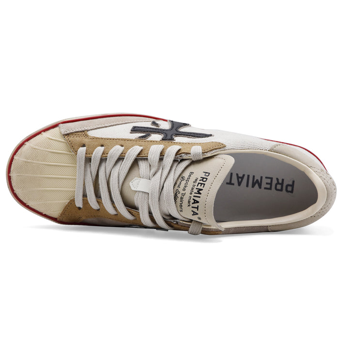 Men's Premiata Steven 8052 Off White Streetwear Look Sneakers