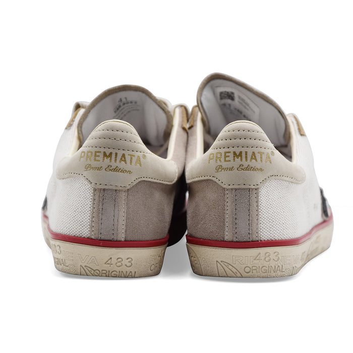 Men's Premiata Steven 8052 Off White Streetwear Look Sneakers