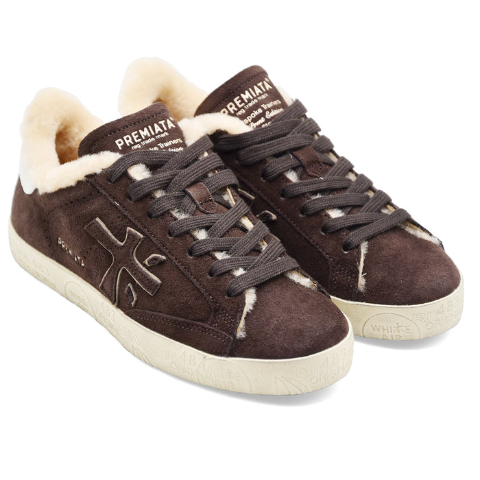 Sneakers Premiata Stevend 7897M Marrone Testa Di Moro Donna