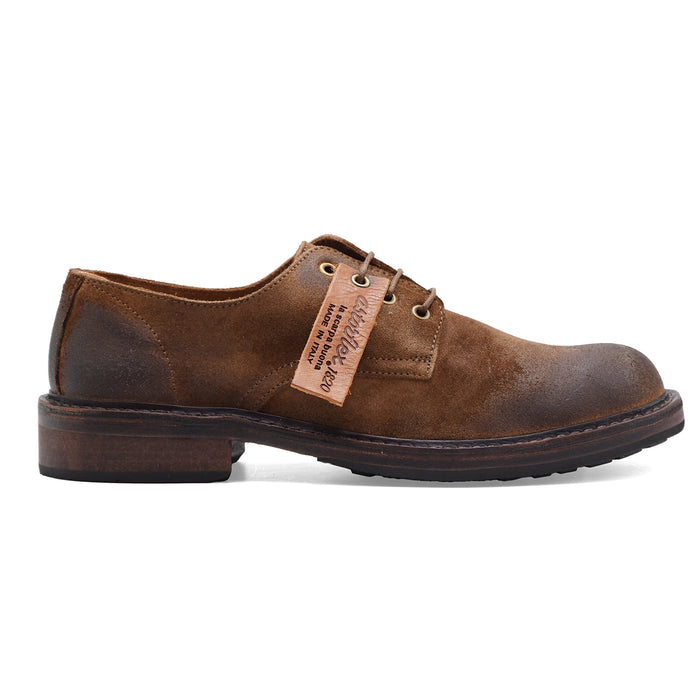 Allacciata Uomo Astorflex Subbyflex Heritage Suede Dark Khaki