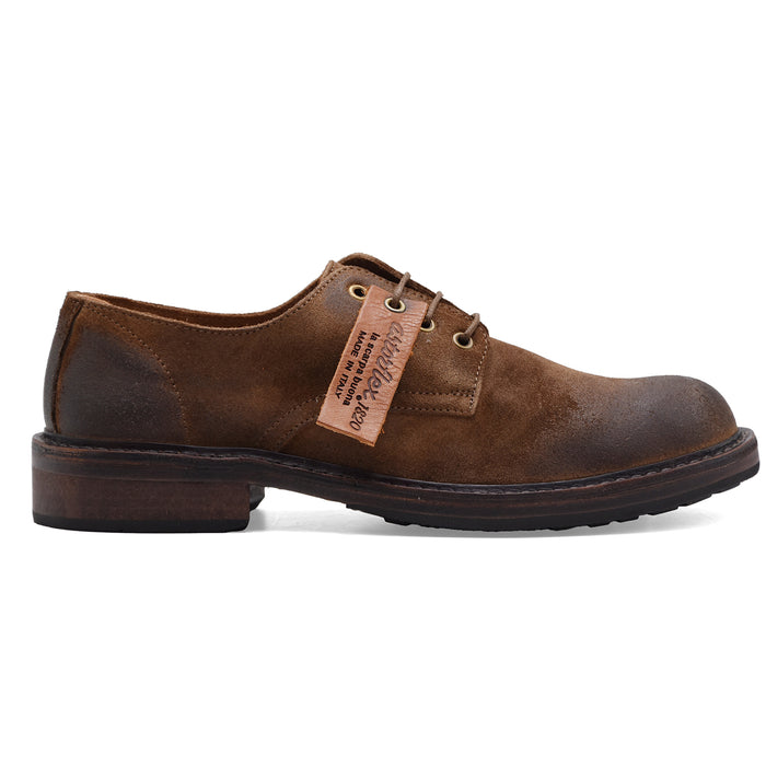 Allacciata Uomo Astorflex Subbyflex Heritage Suede Dark Khaki