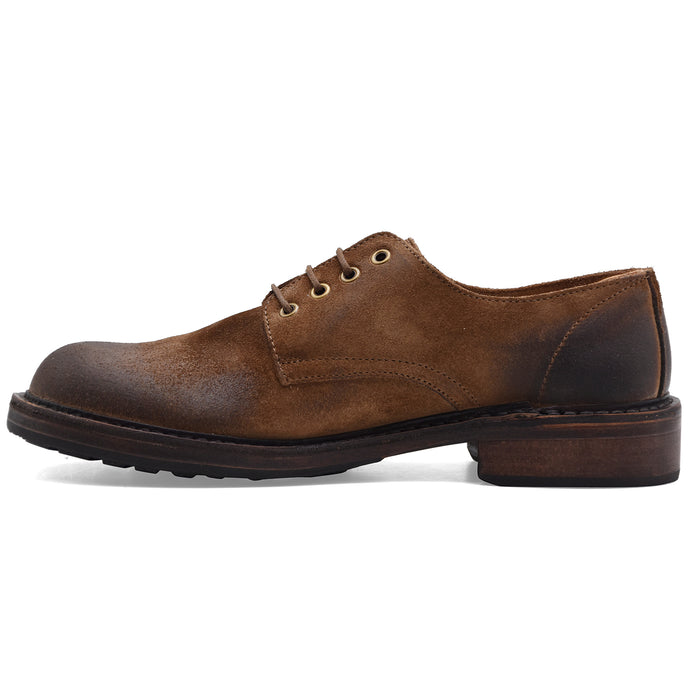 Allacciata Uomo Astorflex Subbyflex Heritage Suede Dark Khaki
