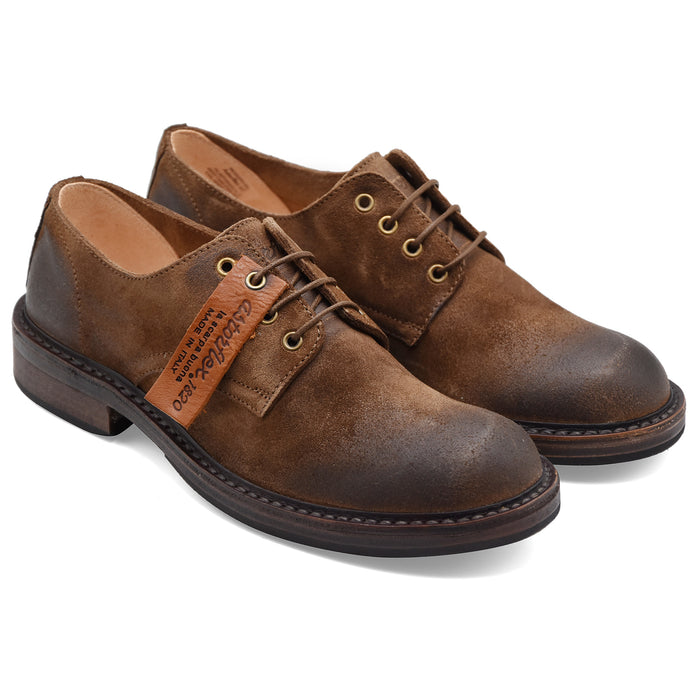 Allacciata Uomo Astorflex Subbyflex Heritage Suede Dark Khaki
