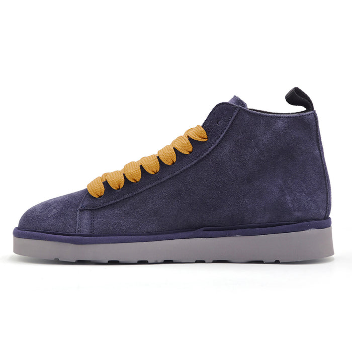 Panchic Men's P001 Blue Suede Ankle Boots Iconic Style