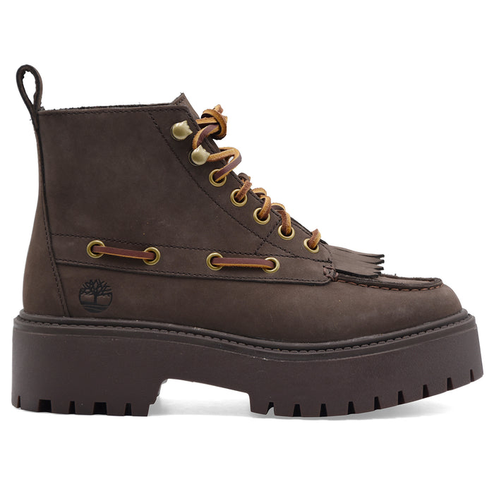 Stivaletti Timberland Stone Street Donna Marrone Scuro Plateau