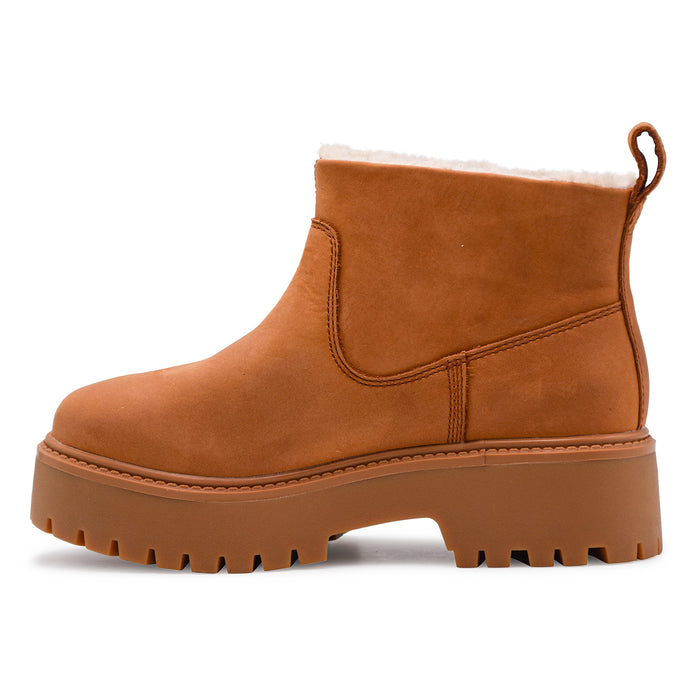 Beatles Timberland Donna Platform Beige Mid Warm Lined Boot