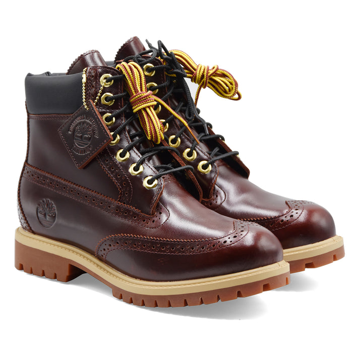 Stivaletti Timberland Uomo Heritage 6-Inch Burgundy Full Grain