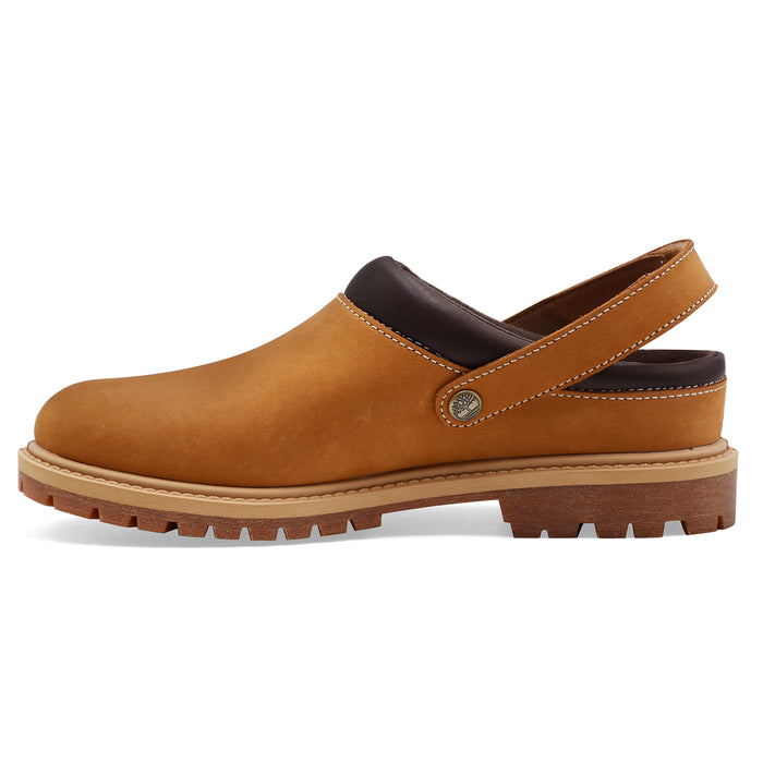 Sabot Timberland Donna Premium Clog In Nubuck Wheat Resistente