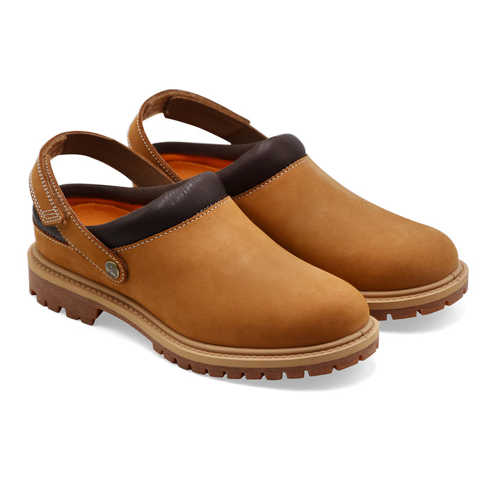 Sabot Timberland Donna Premium Clog In Nubuck Wheat Resistente