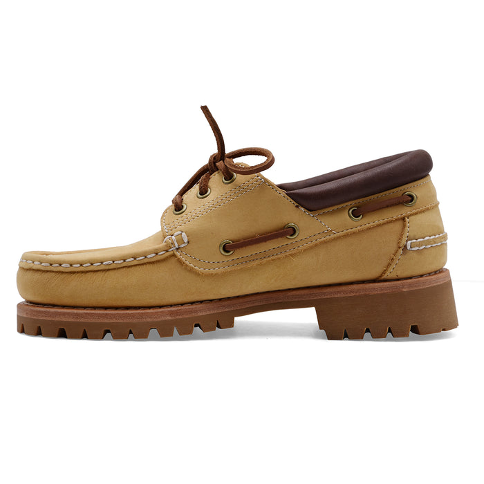 Allacciata Timberland Premium Authentic 3-Eye Uomo Nabuk Wheat