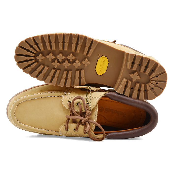 Allacciata Timberland Premium Authentic 3-Eye Uomo Nabuk Wheat
