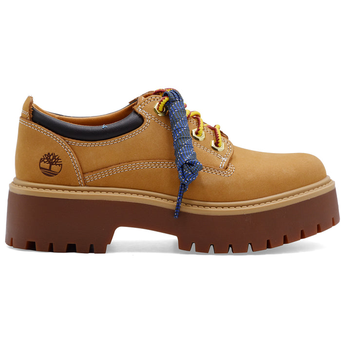 Allacciata Timberland Stone Street Donna Nubuck Wheat Platform