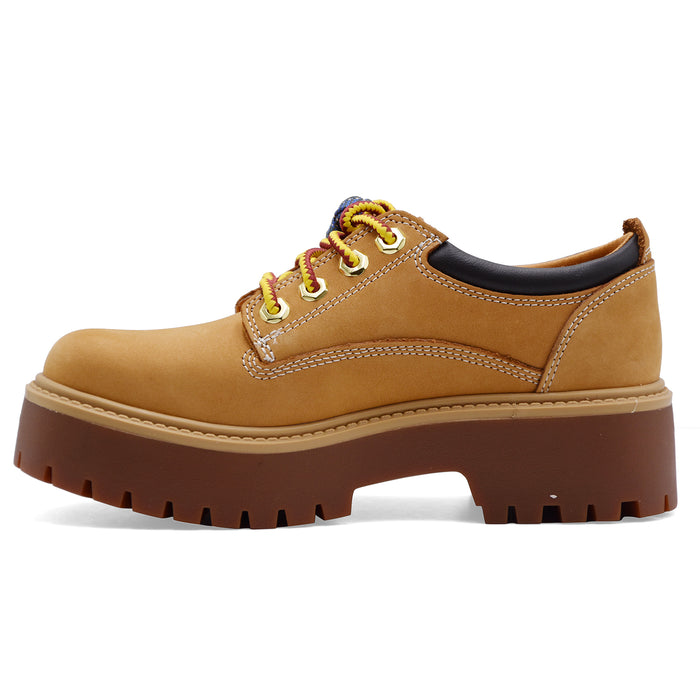 Allacciata Timberland Stone Street Donna Nubuck Wheat Platform