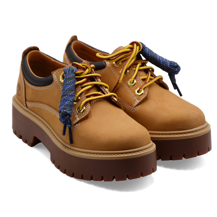 Allacciata Timberland Stone Street Donna Nubuck Wheat Platform