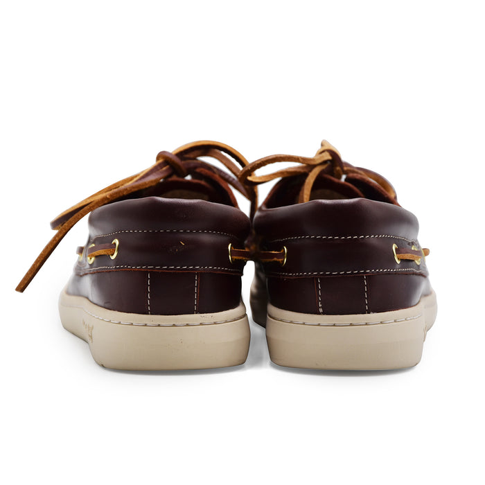 Timberland Men's Boat Shoes Brown Leather Rubber Sole