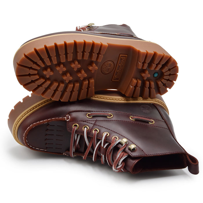 Timberland Donna Stivaletti Stone Street Sfrangiati Burgundy