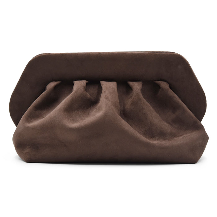 Borsa Donna THEMOIRè Bios Suede Vegan Ebony Tracolla Regolabile