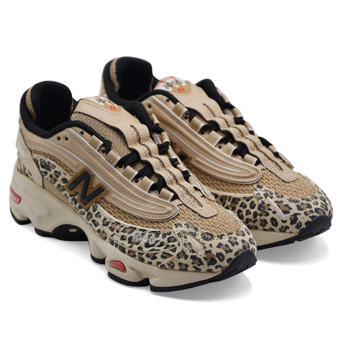 Sneakers New Balance Donna U1000479 Beige E Leopardato In Voga
