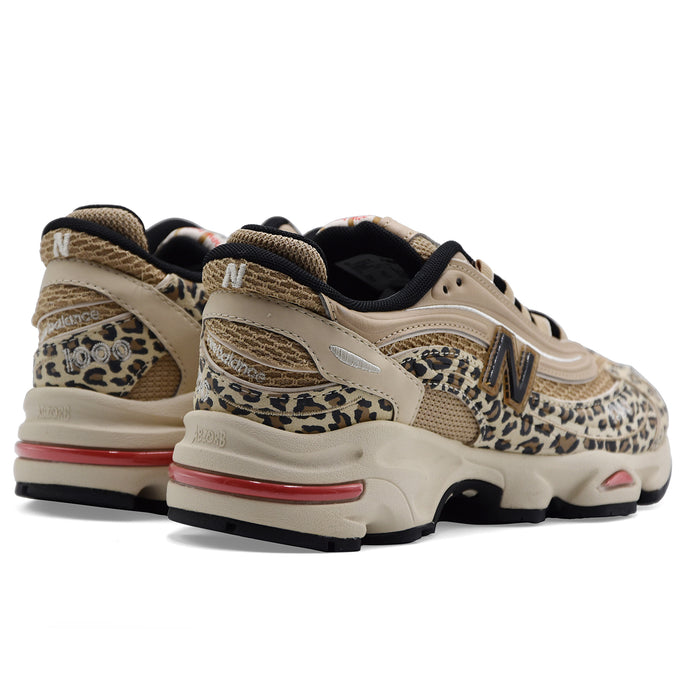Sneakers New Balance Donna U1000479 Beige E Leopardato In Voga