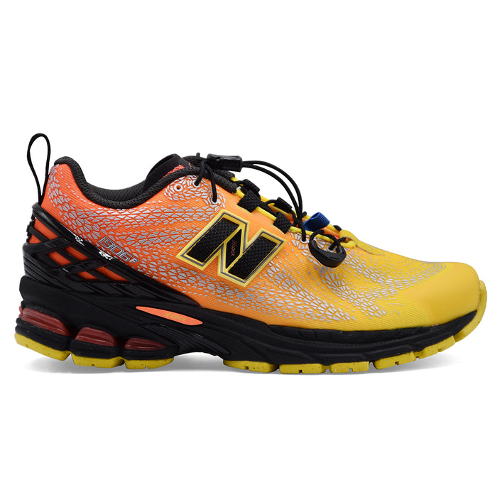 New Balance Women's U19066QG Fabric Yellow Orange Sneakers