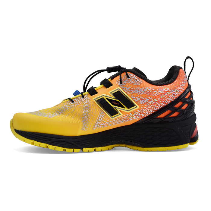 New Balance Women's U19066QG Fabric Yellow Orange Sneakers