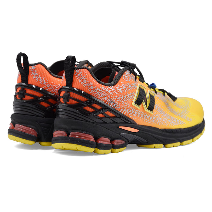 New Balance Women's U19066QG Fabric Yellow Orange Sneakers