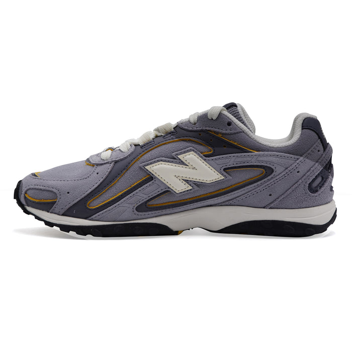 Sneakers Donna New Balance 204L Pelle Digital Mist Grigio Giallo