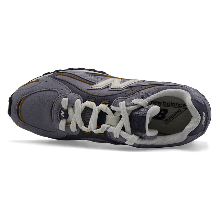 Sneakers Donna New Balance 204L Pelle Digital Mist Grigio Giallo