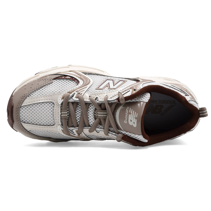 New Balance Donna Sneakers Ammortizzata Tessuto Tecnico Bianco