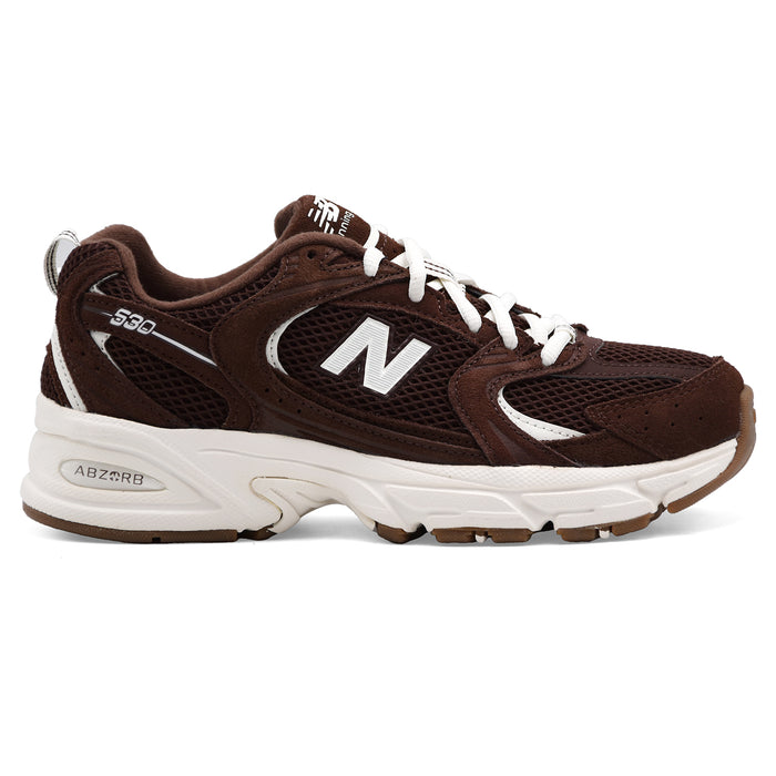Sneakers New Balance Donna U530SCW Pelle Scamosciata Marrone