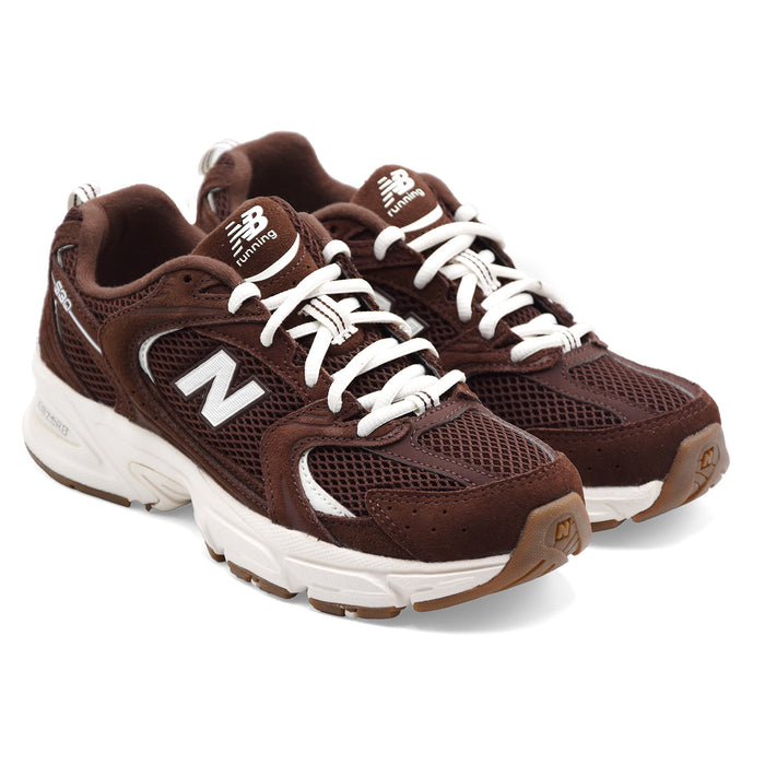 Sneakers New Balance Donna U530SCW Pelle Scamosciata Marrone
