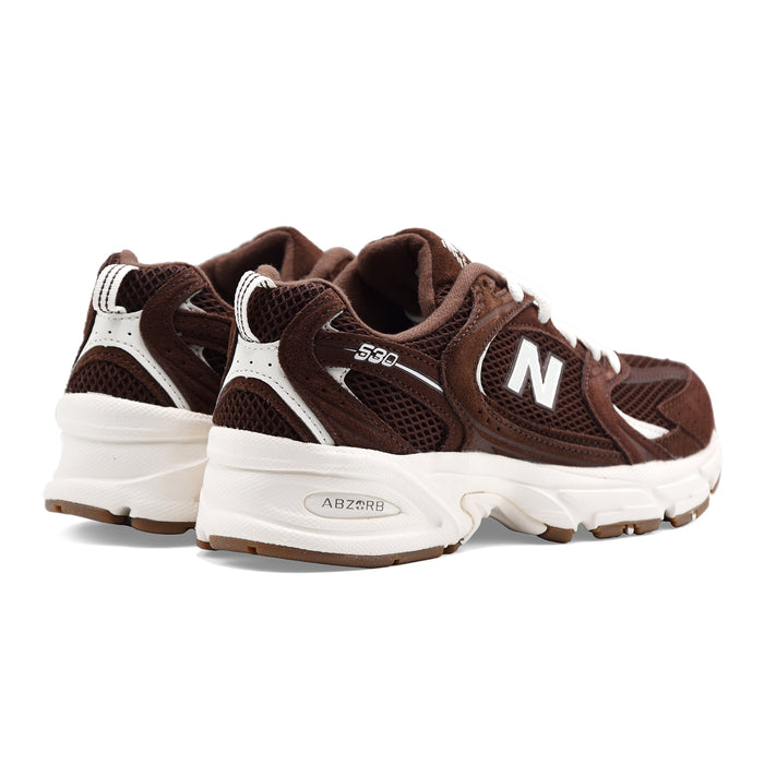 Sneakers New Balance Donna U530SCW Pelle Scamosciata Marrone