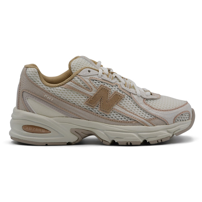 Sneakers New Balance 740 Donna Suede Mesh Beige Suola ABZORB