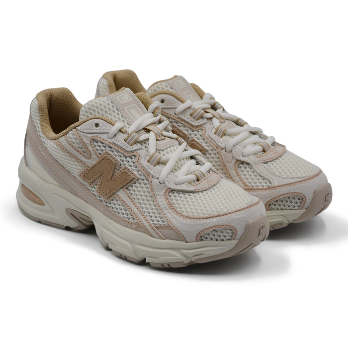 Sneakers New Balance 740 Donna Suede Mesh Beige Suola ABZORB