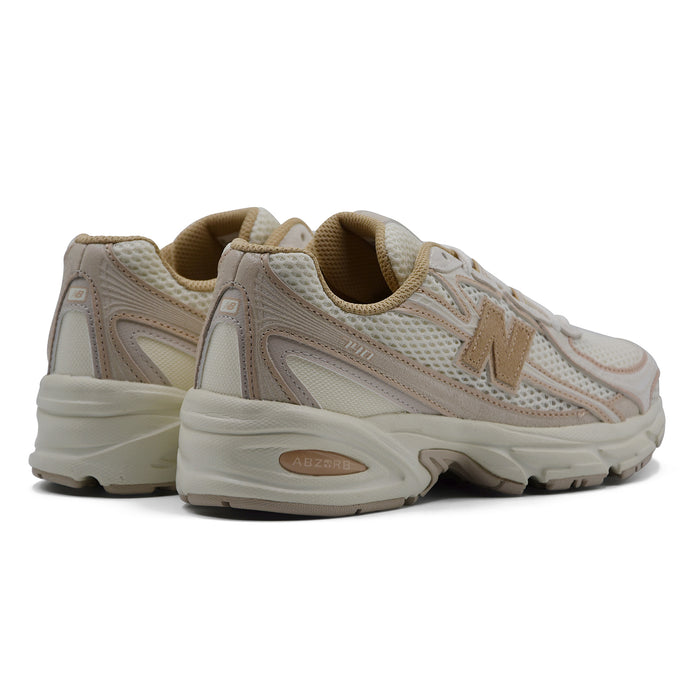 Sneakers New Balance 740 Donna Suede Mesh Beige Suola ABZORB