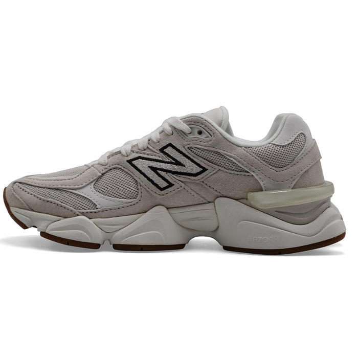 Sneakers New Balance 9060 Donna Beige Nero Con Motivo Animalier