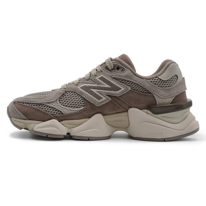 New Balance 9060 Women's Suede Mesh Mushroom Breathable Sneakers