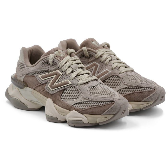 New Balance 9060 Women's Suede Mesh Mushroom Breathable Sneakers