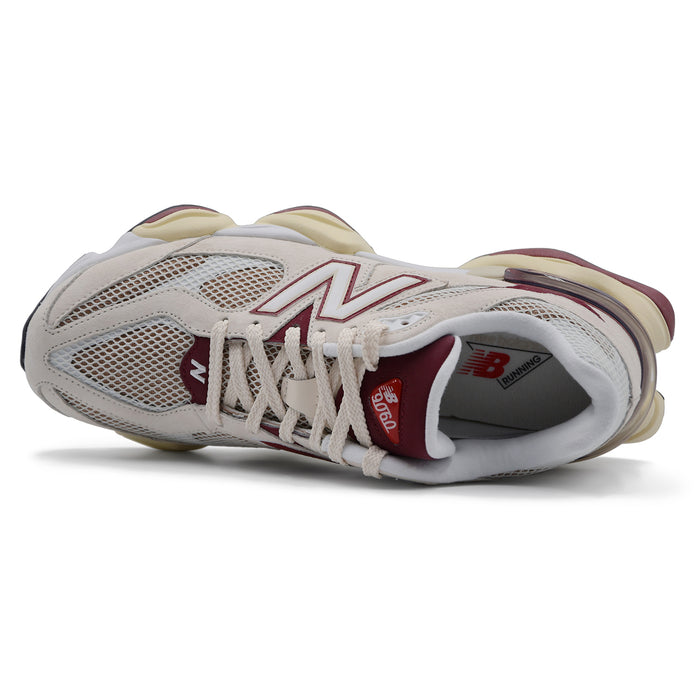 New Balance U9060PSD Sneakers Uomo Suede Mesh Beige Bordeaux