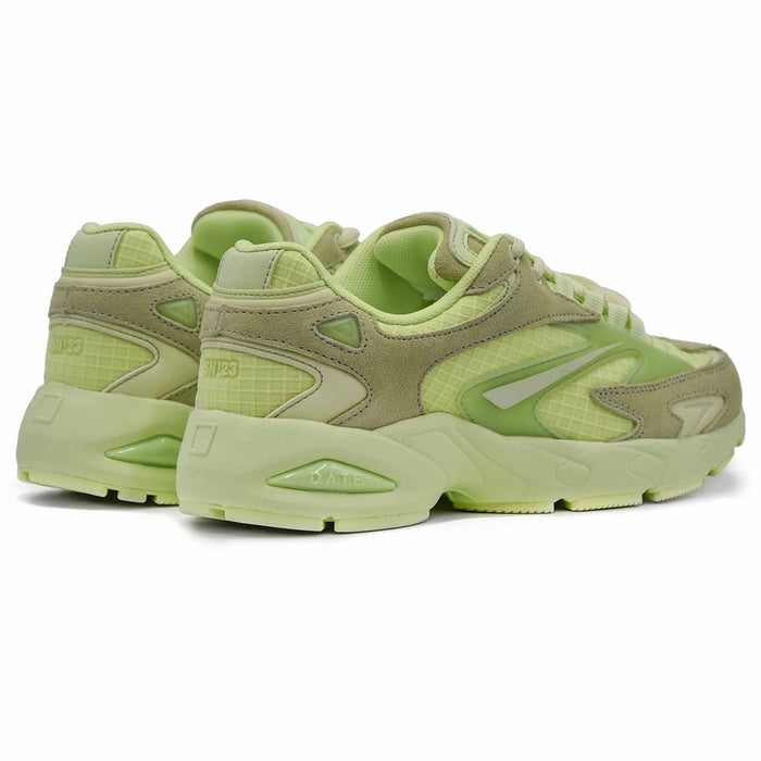 D.A.T.E. SN23 Sneakers Verde Colored Donna Stile Sporty-Chic