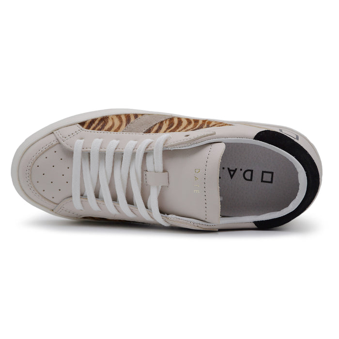 Sneakers D.A.T.E. Donna Hill Half Pop Zebra Contrasti Giocosi