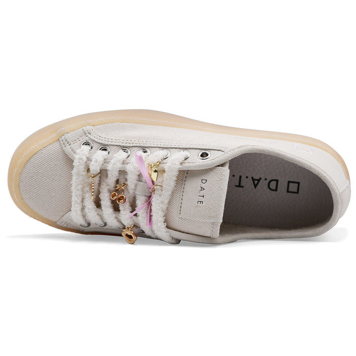 Sneakers Donna D.A.T.E. Tender Dream Avorio Look Casual Urban